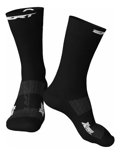 Meia Ciclismo Masculina Feminina Aero Anti Slip Silicone
